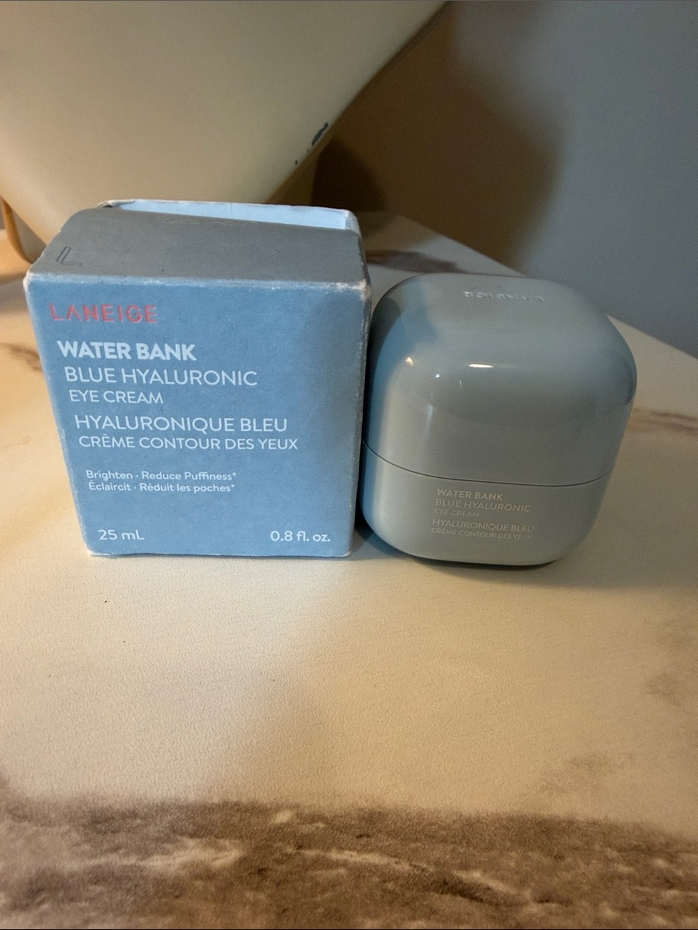 LANEIGE Water Bank Blue Hyaluronic Eye Cream - Pale Blue 25ml